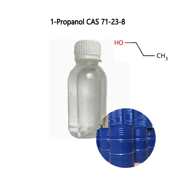Nagy tisztaságú 99,5% Npa/N-propanol/1-propanol CAS 71-23-8 vegyi oldószer